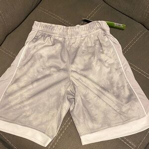 DSG White Athletic Mesh Sport Shorts